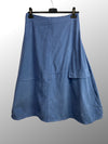 Italian Cotton Velvet / Corduroy Skirt Ribbed - Various Colours