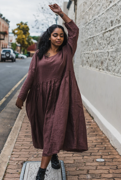 Montaigne - Journee - Everyday Baggy Linen Dress