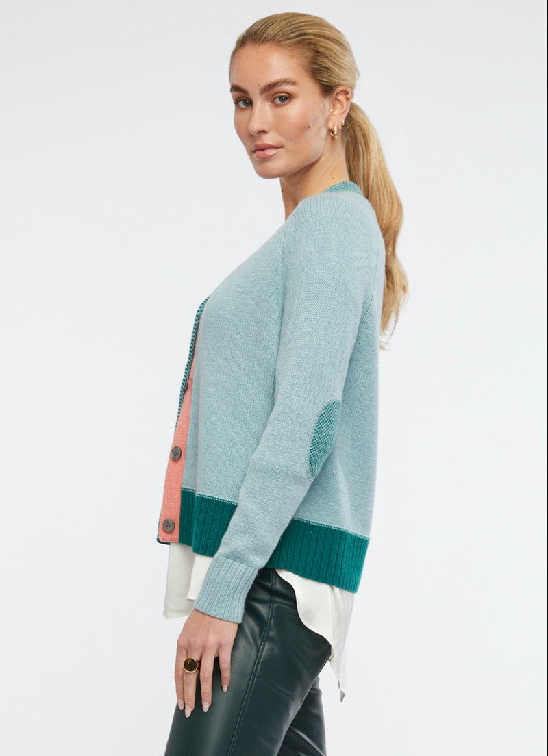 Z & P Elbow Patch Cardigan - Various Colours