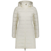 MOKE ‘Sarah’ Women’s 90/10 Down Long Packable Coat Jacket - Cream