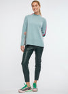 Z & P Intarsia Funnel Neck Jumper - Various Colours