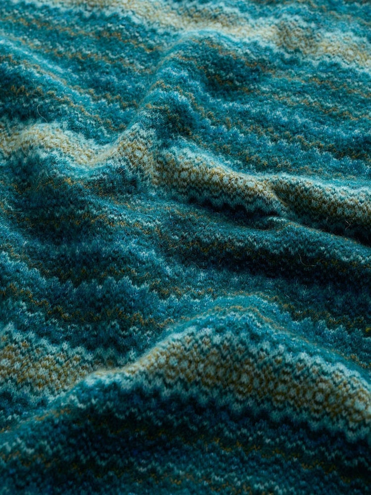 Seasalt Cornwall Blue Morning Cliff Snood - Swirling Lake Mix