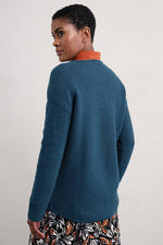 Seasalt Cornwall ‘Fruity’ Jumper II - Galley Blue