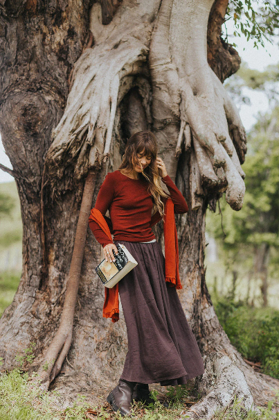 Montaigne - Lucie - Linen Maxi Skirt