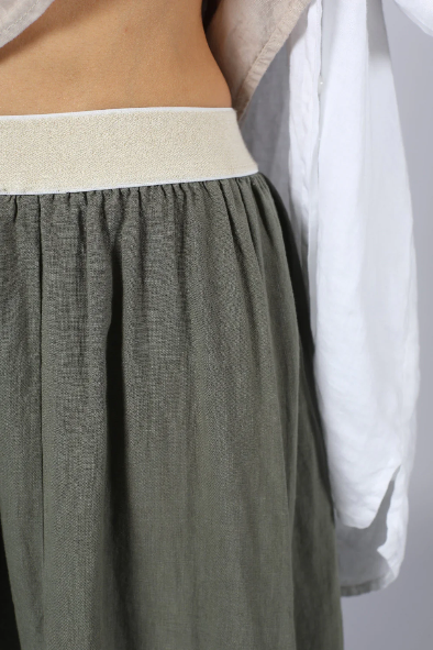 Montaigne - Lucie - Linen Maxi Skirt