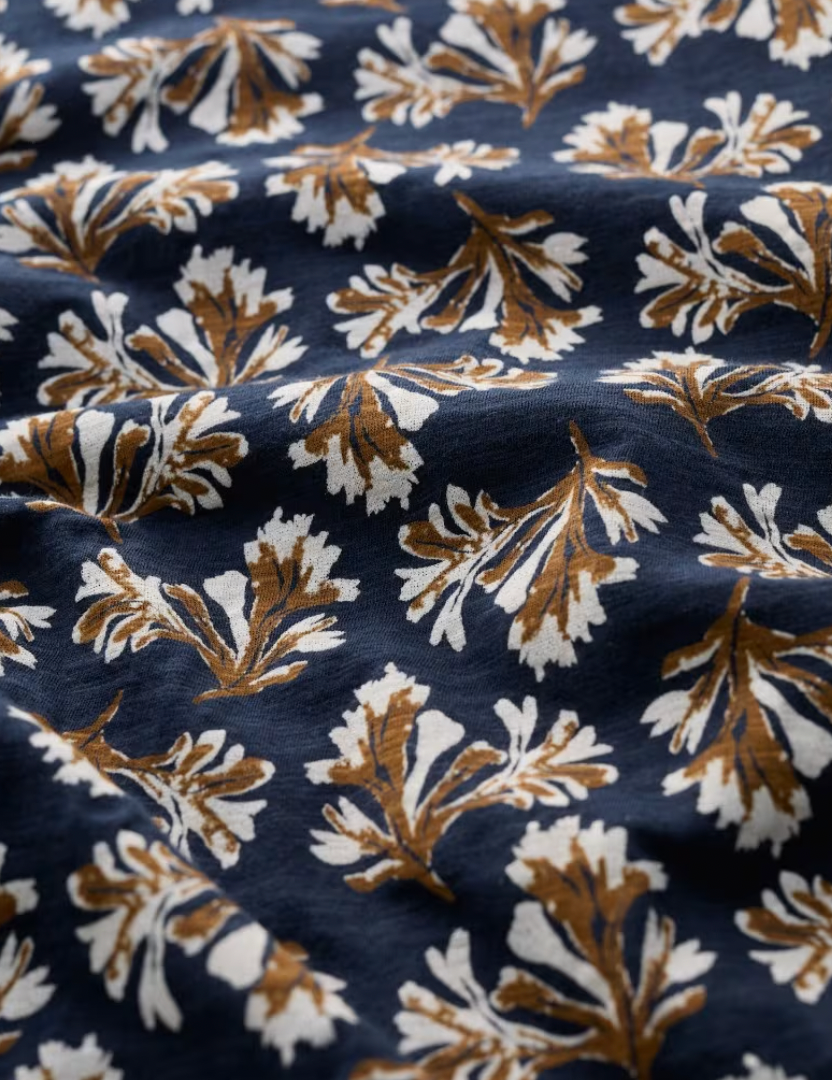 Seasalt Cornwall 3/4 ‘Enor’ Dress - Printed Seaweed Maritime - LAST ONE - Size 10