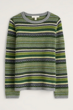 Seasalt Cornwall ‘Percella Cove’ Jumper- Weaving Needle Grassland Mix