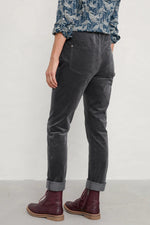 Seasalt Cornwall ‘Lamledra’ Cord Trousers - Coal