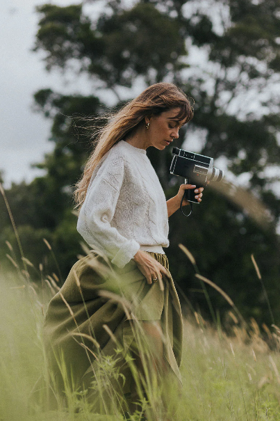 Montaigne - NZ Lambswool Oversized Cable Knit