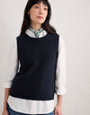 Seasalt Cornwall ‘East View’ Vest - Maritime