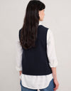 Seasalt Cornwall ‘East View’ Vest - Maritime