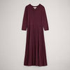 Seasalt Cornwall ‘Folk Song’ Knitted Midi Dress - Merlot