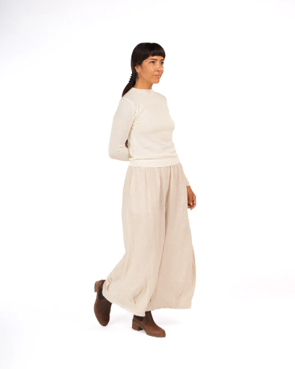 Montaigne - Essential Superfine Lambswool Mock Neck Top