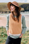 Seasalt Cornwall ‘Lichen Stone’ Vest - Downwind Chalk Spice