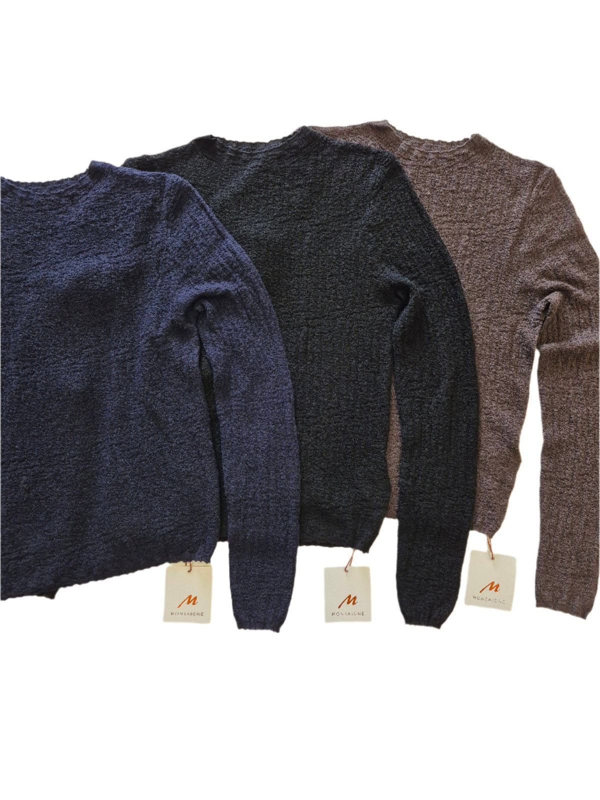 Montaigne - Essential Superfine Lambswool Mock Neck Top