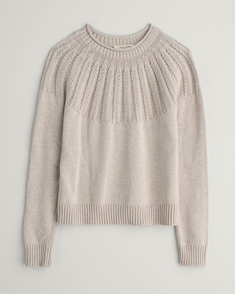 Seasalt Cornwall ‘Stone Chat’ Jumper - Aran