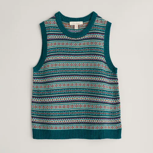 Seasalt Cornwall ‘Percella Cove’ Vest - Wheal Towan Seashore Mix