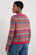 Seasalt Cornwall ‘Cove Cottage’ Cardigan - Seed Pod Oregano Multi