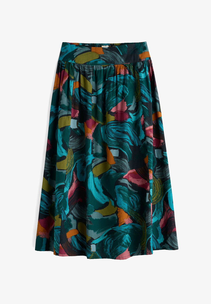 Seasalt Cornwall ‘Mevagissey’ Skirt - Lelant Abstract Mix