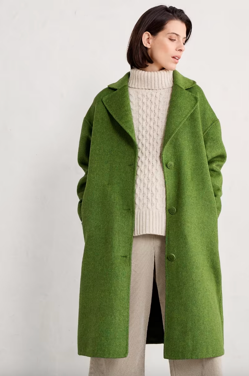 Seasalt Cornwall ‘Pensilva’ Coat - Cut Grass