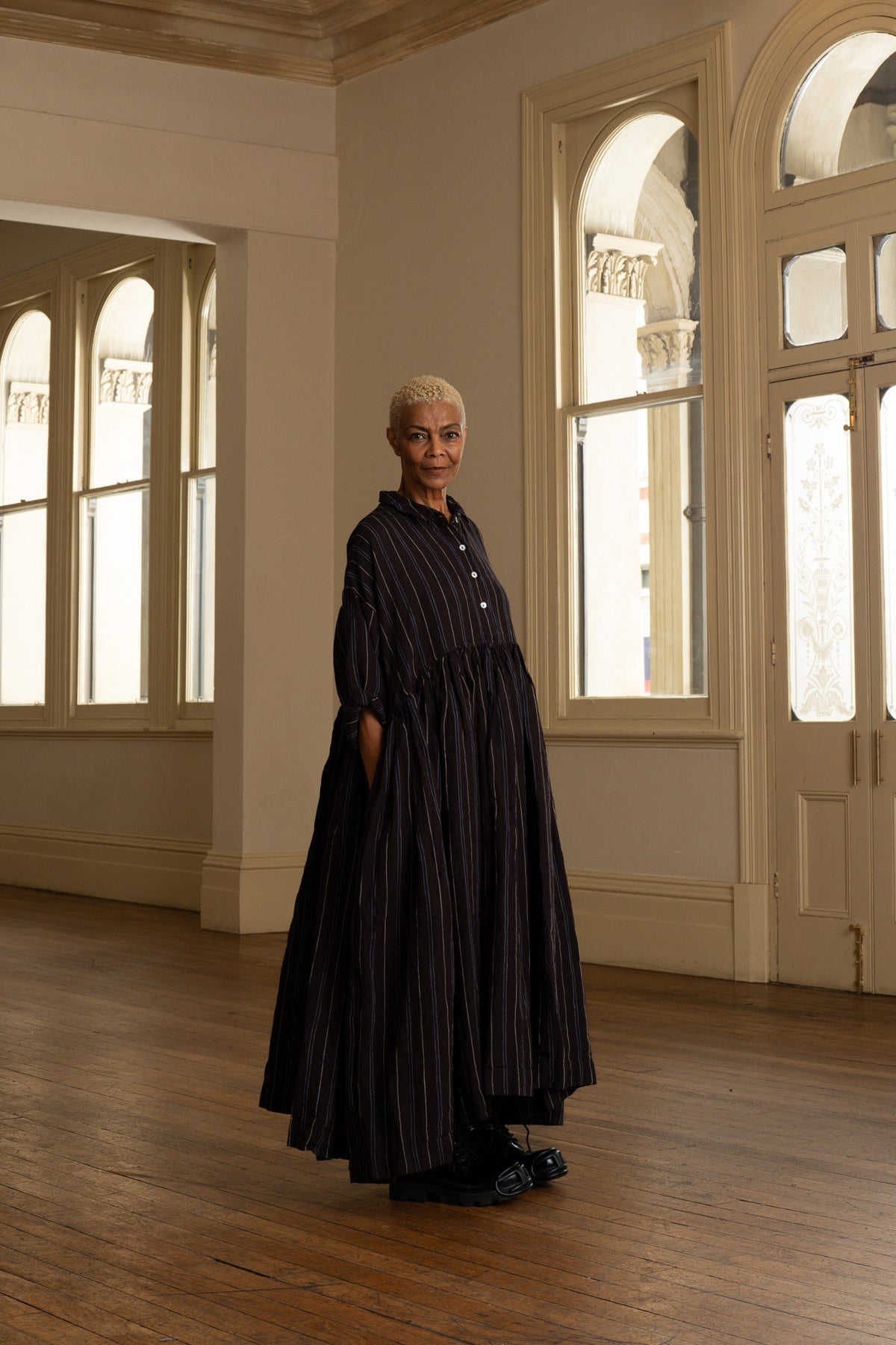 Meg By Design - Edith Maxi Linen Dress