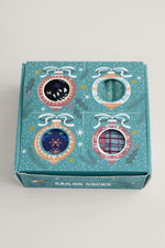 PRE-ORDER -End Of February - Seasalt Cornwall Women's Sparkly Sailors Box Of 4 - Illuminate Mix