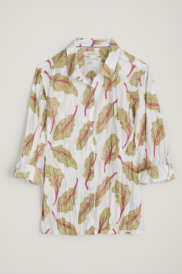 Seasalt Cornwall ‘Larissa’ Shirt - Chard Leaves Chalk