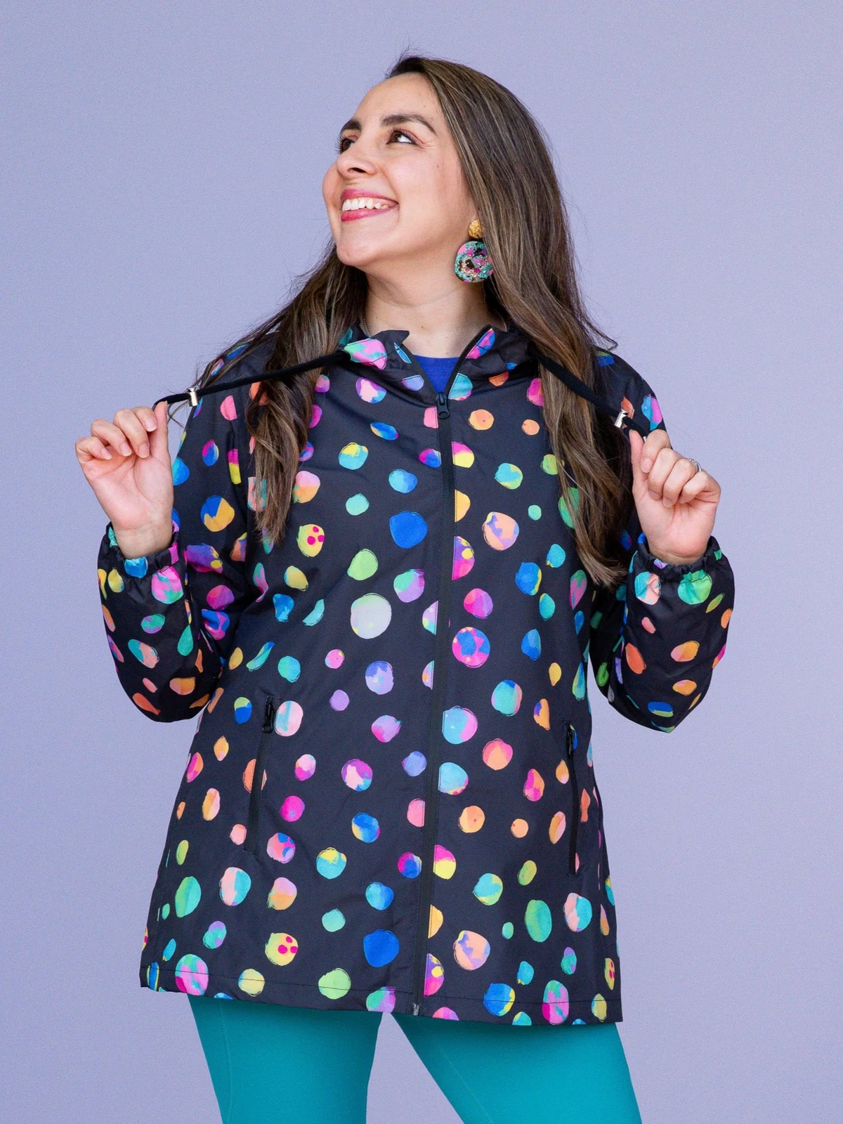 Mama Movement - Women’s Night Polka Raincoat