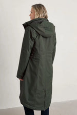 PRE-ORDER - End Of February - Seasalt Cornwall Janelle Waterproof /Raincoat Coat - Woodland