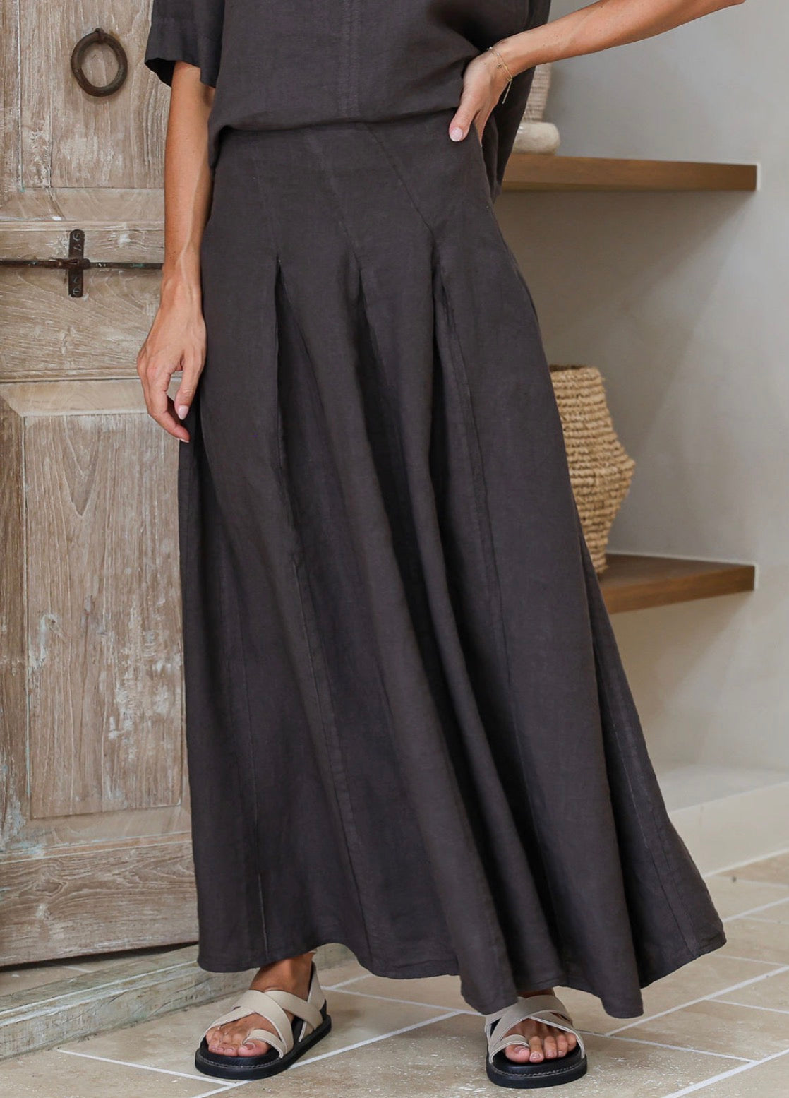 Free Angel - Oscillare - Italian Linen Skirt