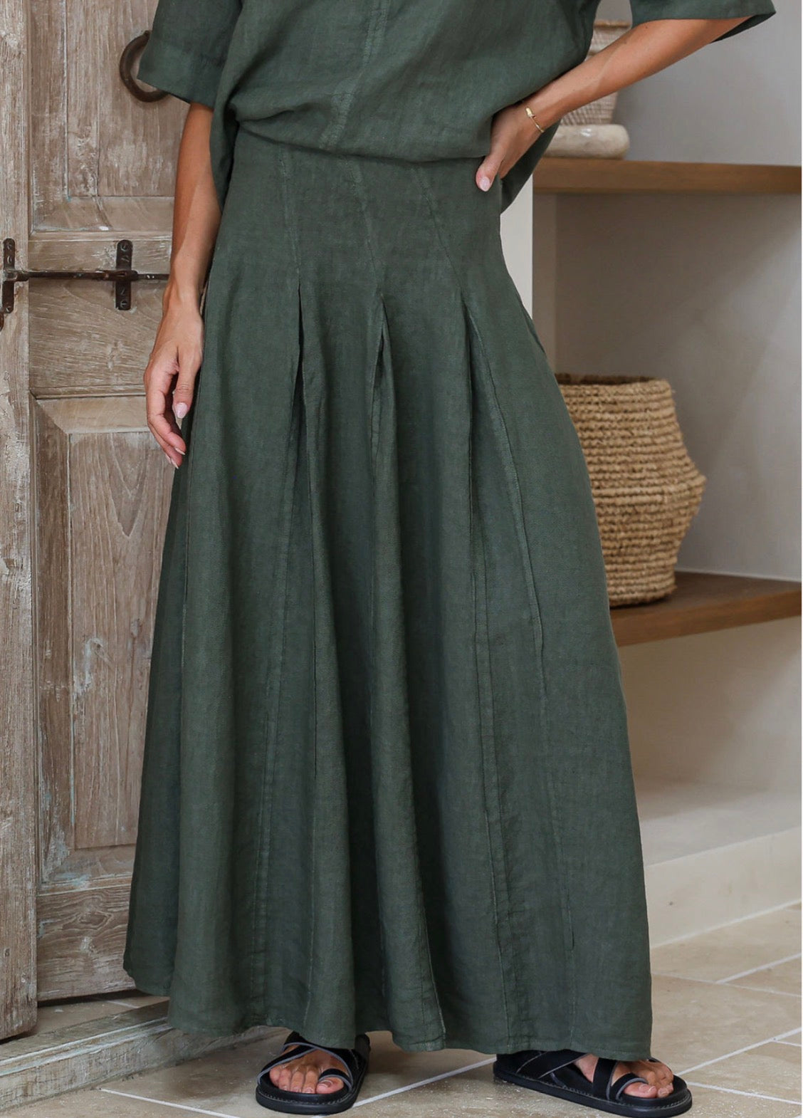 Free Angel - Oscillare - Italian Linen Skirt