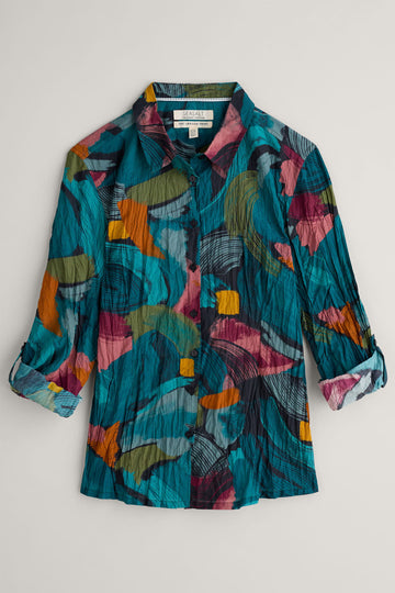 Seasalt Cornwall ‘Larissa’ Shirt - Lelant Abstract Mix