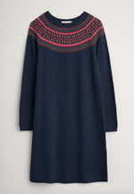 PRE-ORDER -  End Of February - Seasalt Cornwall ‘Centrepiece’ Knitted Dress - Fence Floral Maritime Mix