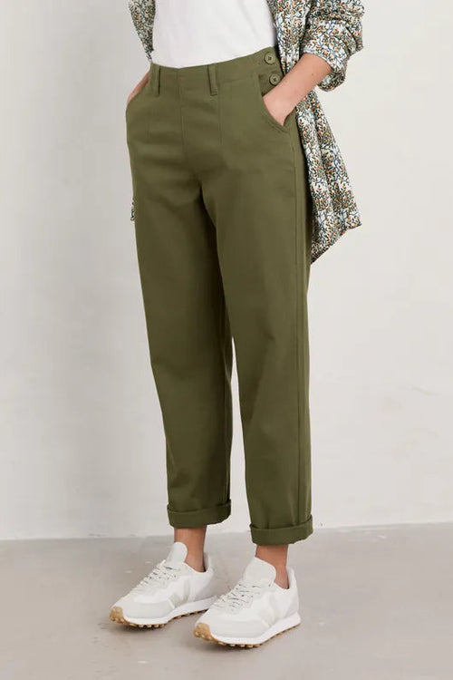 Seasalt Cornwall ‘Waterdance’ Trouser - Light Olive - LAST ONE - Size 22