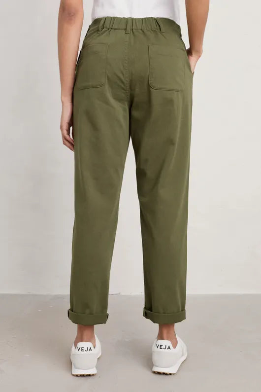 Seasalt Cornwall ‘Waterdance’ Trouser - Light Olive - LAST ONE - Size 22