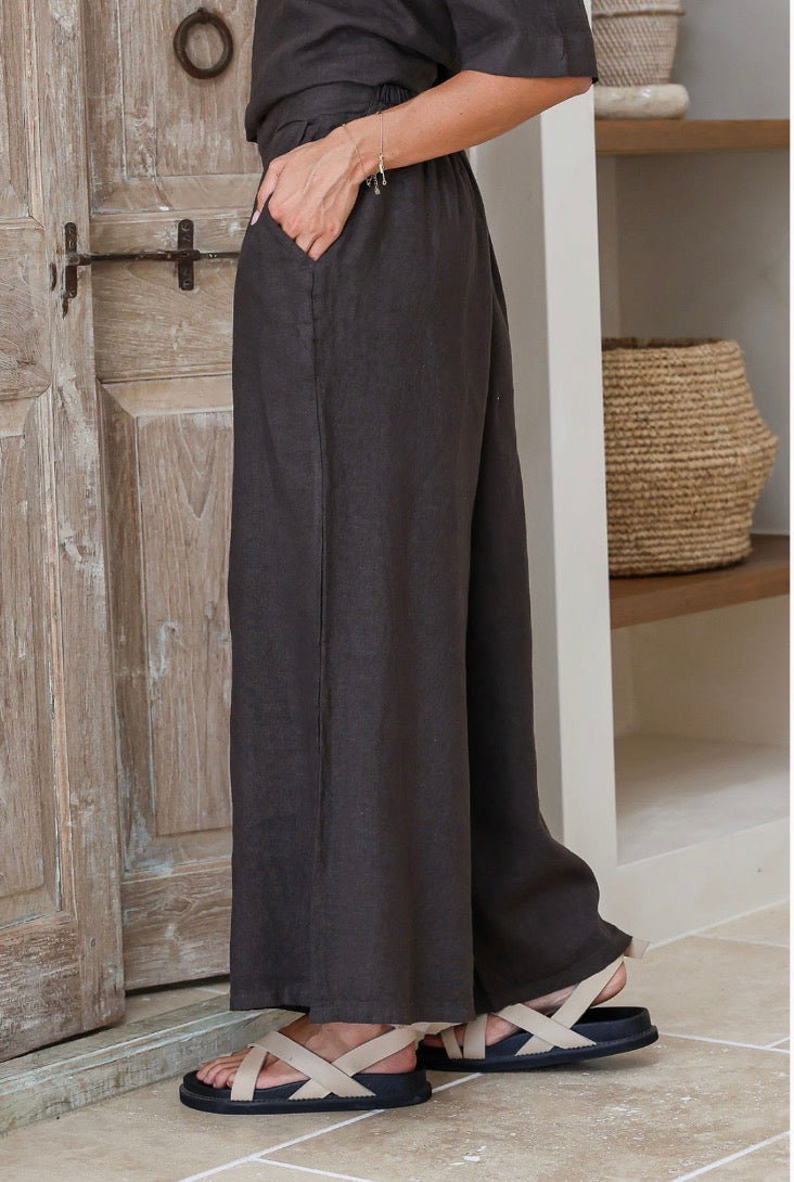 Free Angel - Barca - Italian Linen Wide Pants
