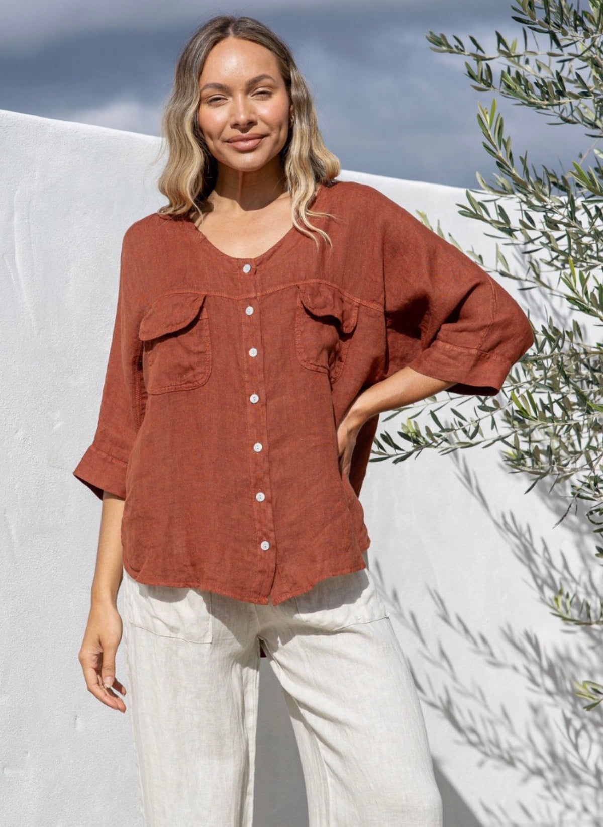 Free Angel - Nomade - Italian Line 2 Front Pocket Top