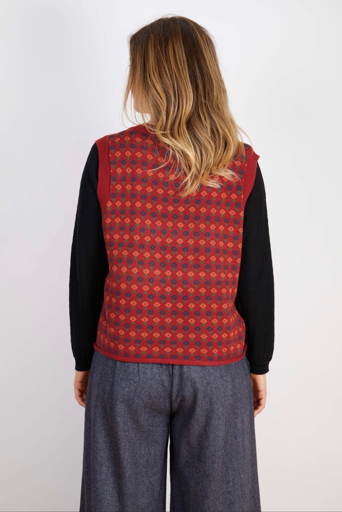 JJ Sisters – Wool Blend Vest
