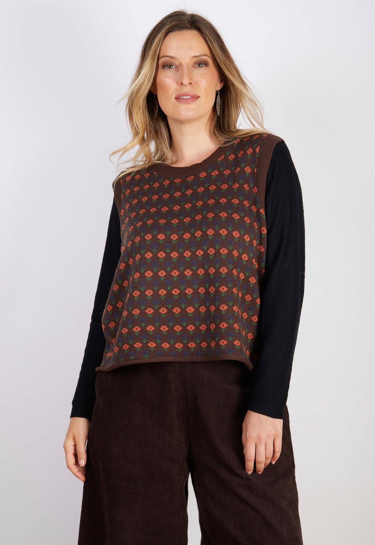 JJ Sisters – Wool Blend Vest