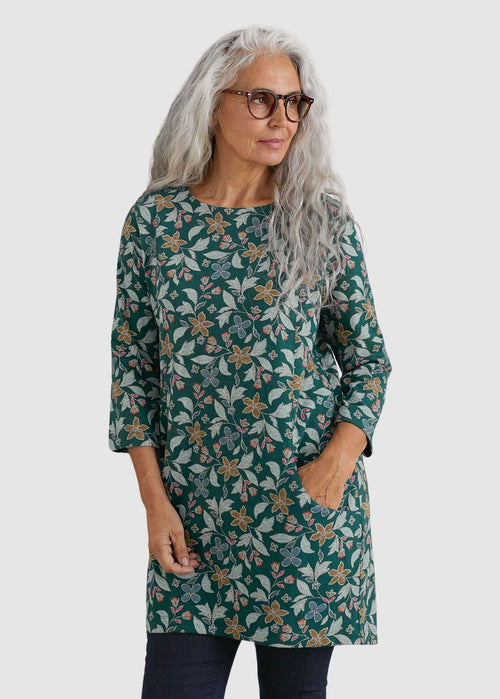 Seasalt Cornwall ‘Shore Foraging’ Tunic - Stitched Clemaris Loch
