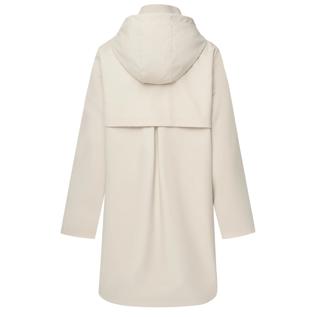 MOKE - Billie - Raincoat Jacket - Cream/Choc Houndstooth