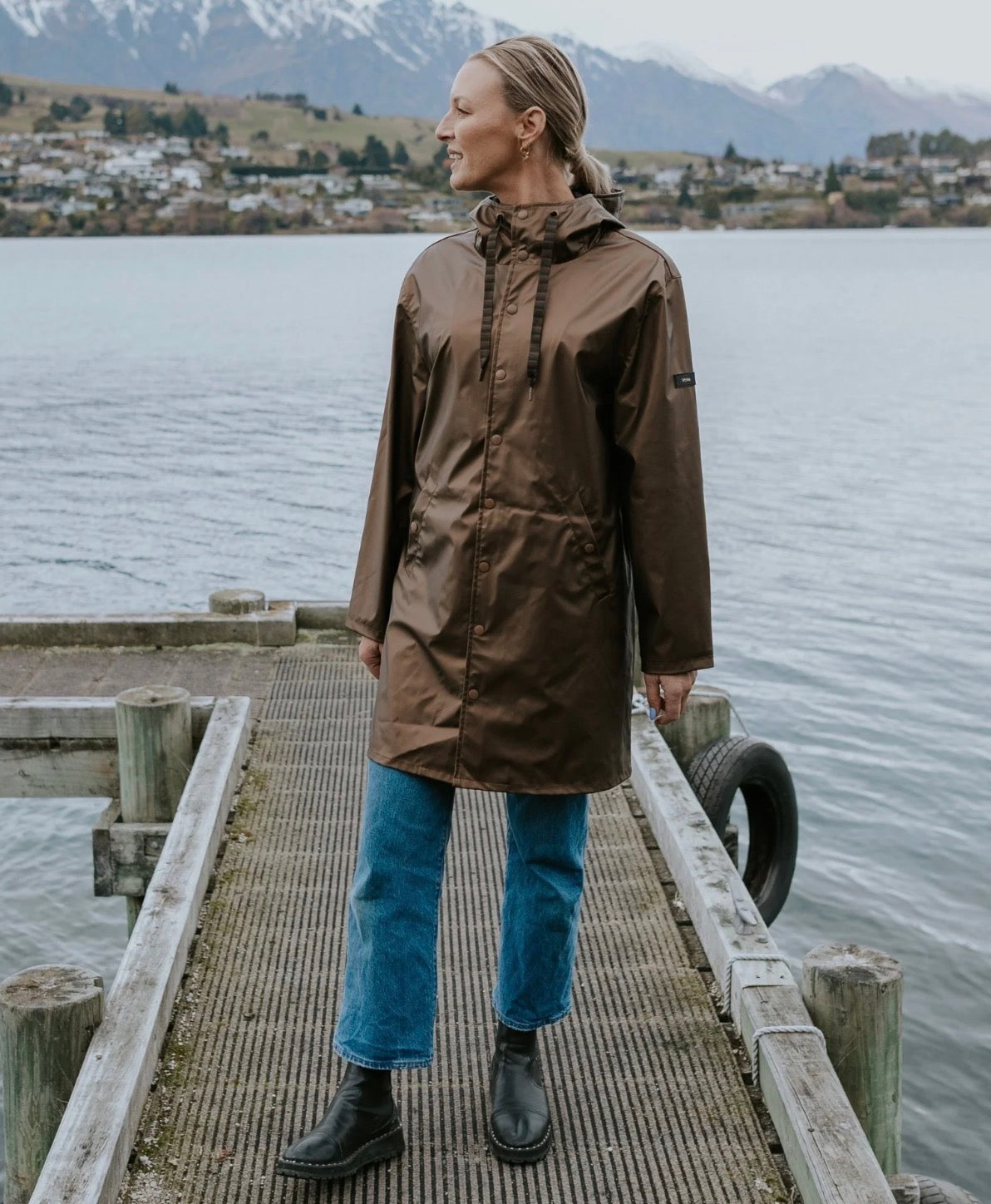 MOKE - Charlie - Raincoat Jacket - Antique Gold