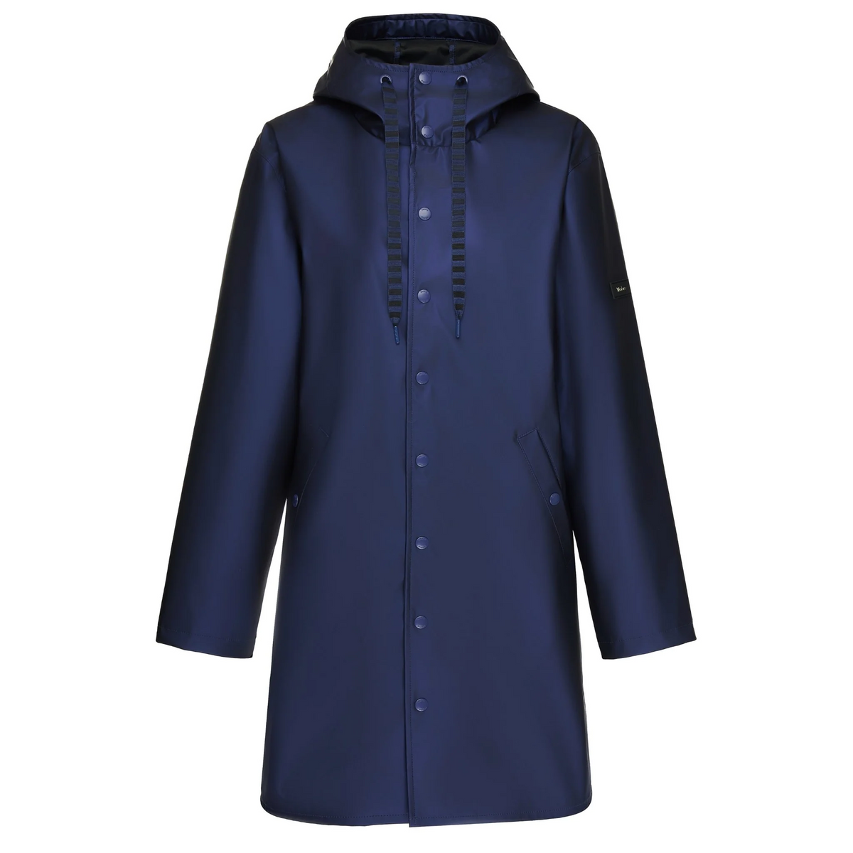 MOKE - Charlie - Raincoat Jacket - Metallic Blue