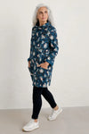PRE-ORDER -  End Of February - Seasalt Cornwall ‘Formative’ Jersey Tunic - Applique Poppy Dark Lugger 