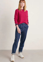 Seasalt Cornwall ‘Makers’ Jumper - Wild Berry