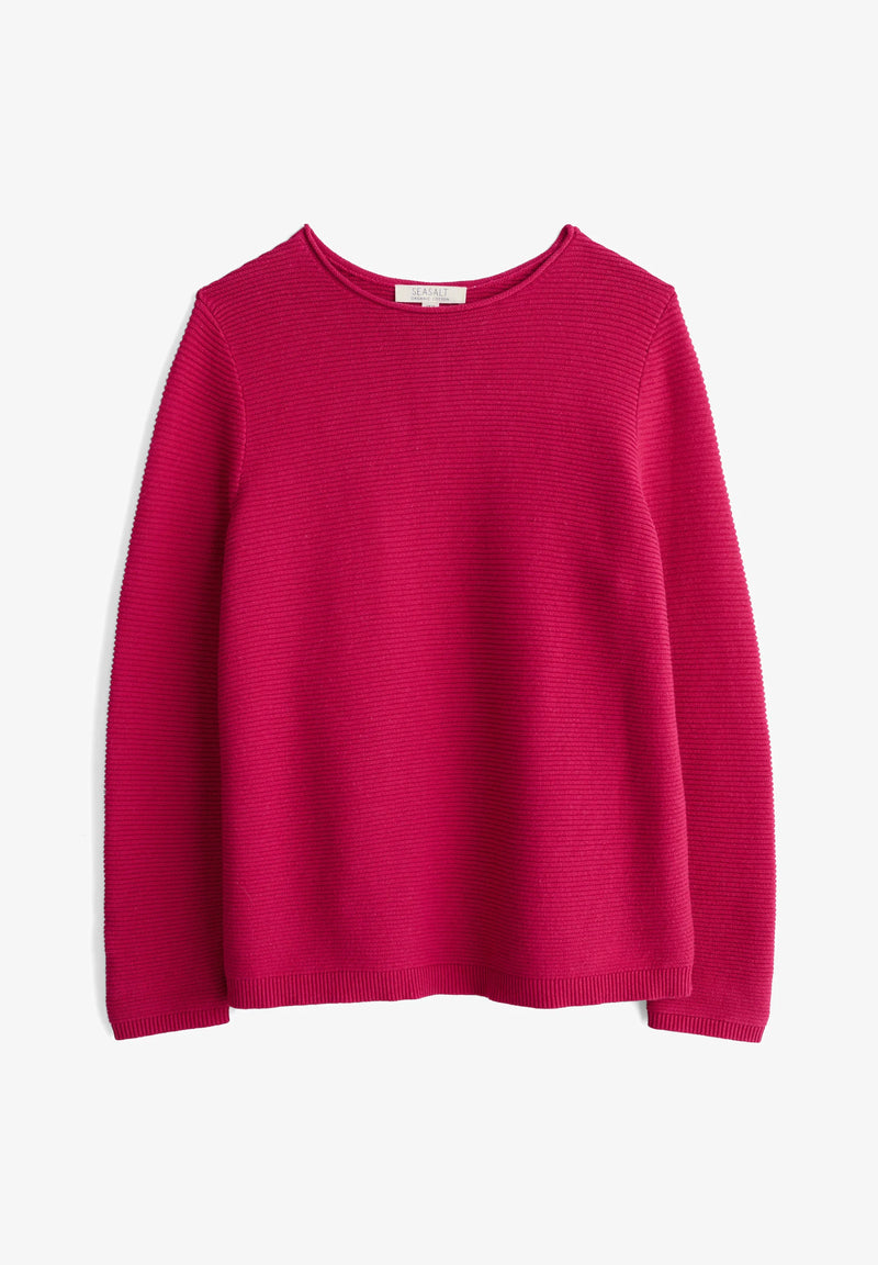 Seasalt Cornwall ‘Makers’ Jumper - Wild Berry