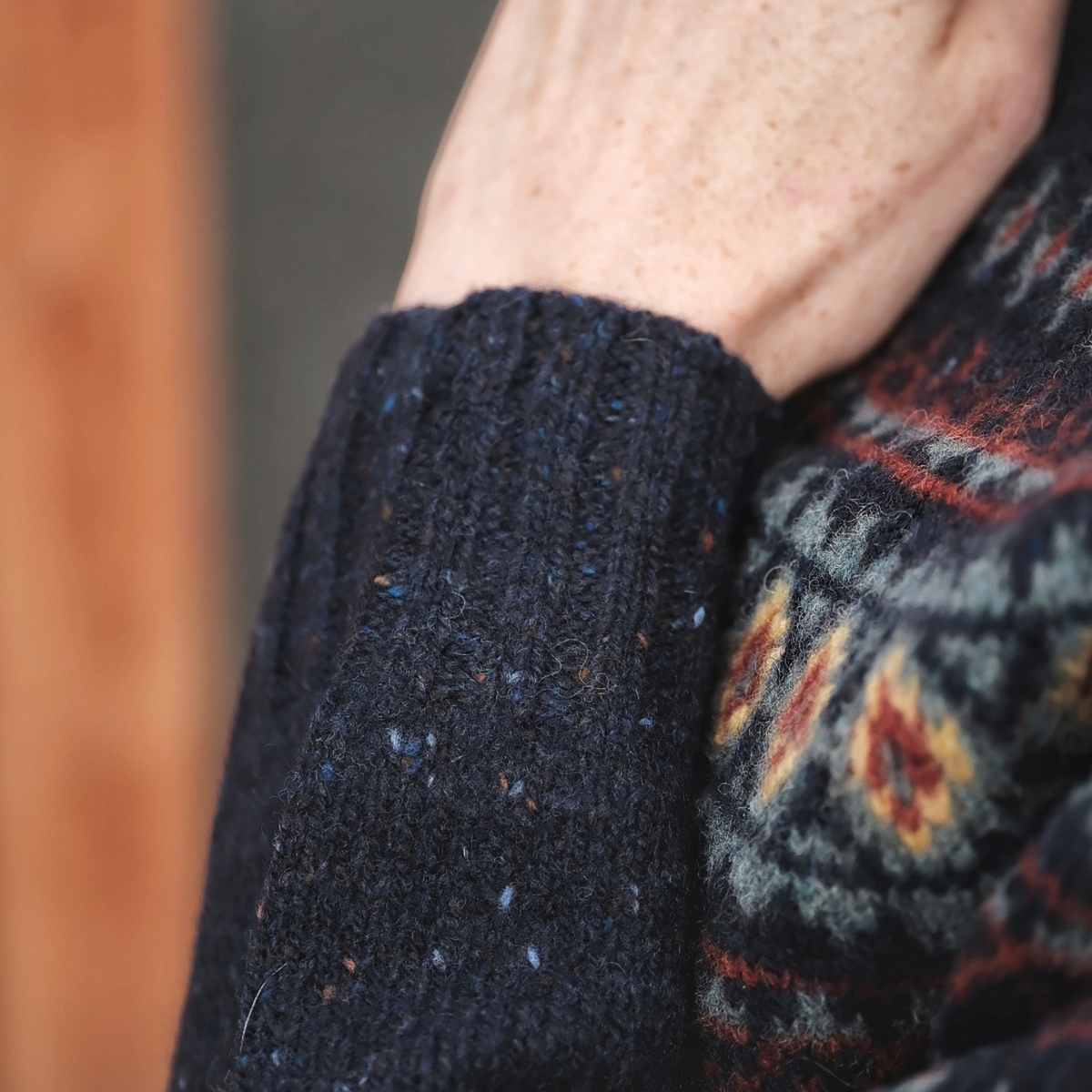 Harley of Scotland - Fairisle Nep Jumper - Jura