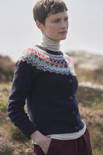 PRE-ORDER - End Of February - Seasalt Cornwall ‘Holly Blue’ Cardigan - Andrena Maritime Mix