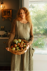 Montaigne - Sartene - French Linen Dress - Gingham
