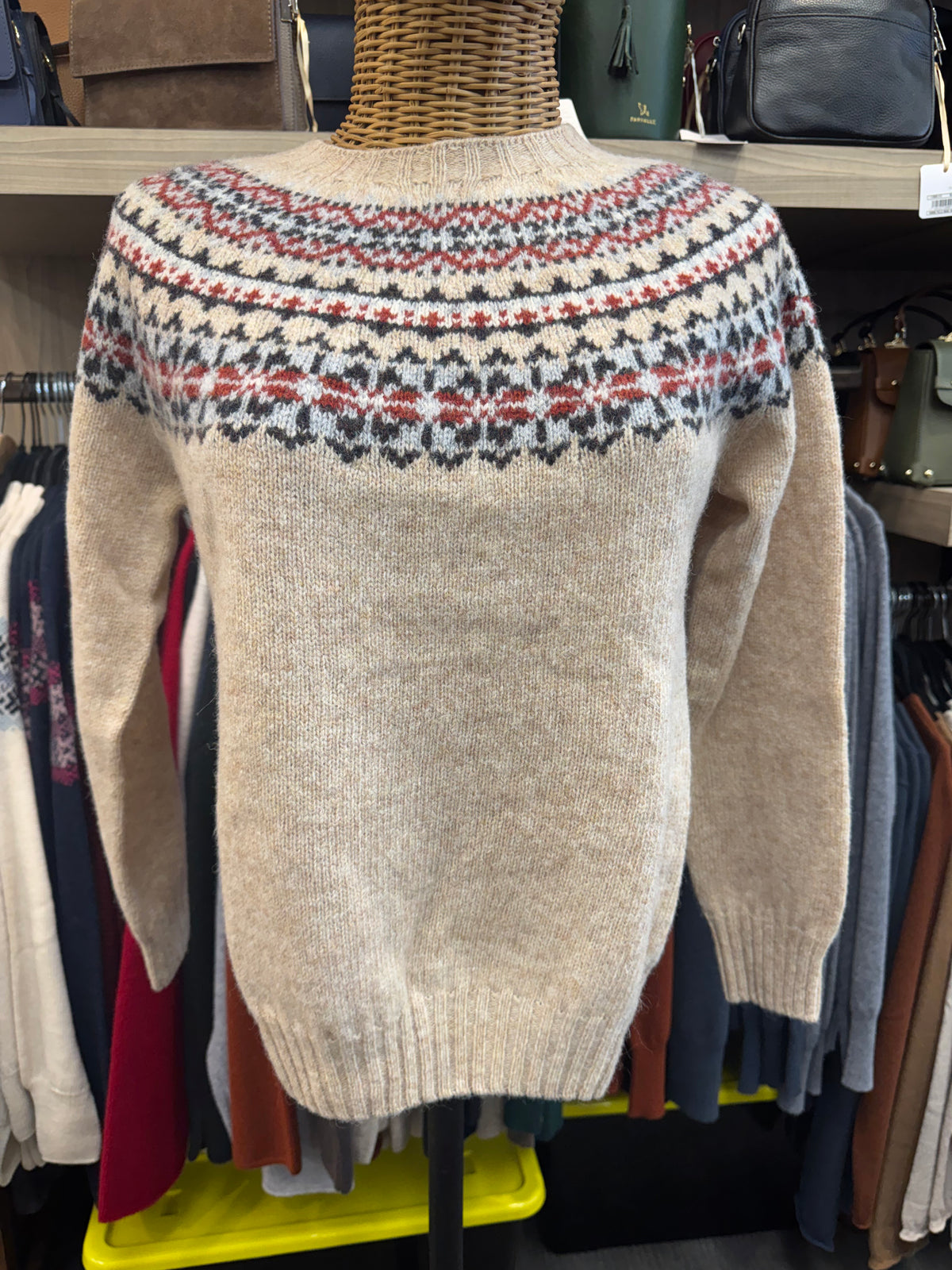 Harley of Scotland - Fairisle Super Knit - Calico